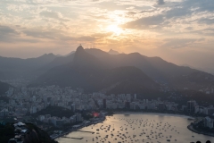 Zonsondergang Rio de Janeiro