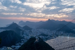 Zonsondergang Rio de Janeiro