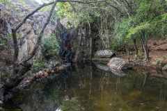 Cachoeira do Mangue (in het droge seizoen) Cachoeira do Mangue (in het droge seizoen)