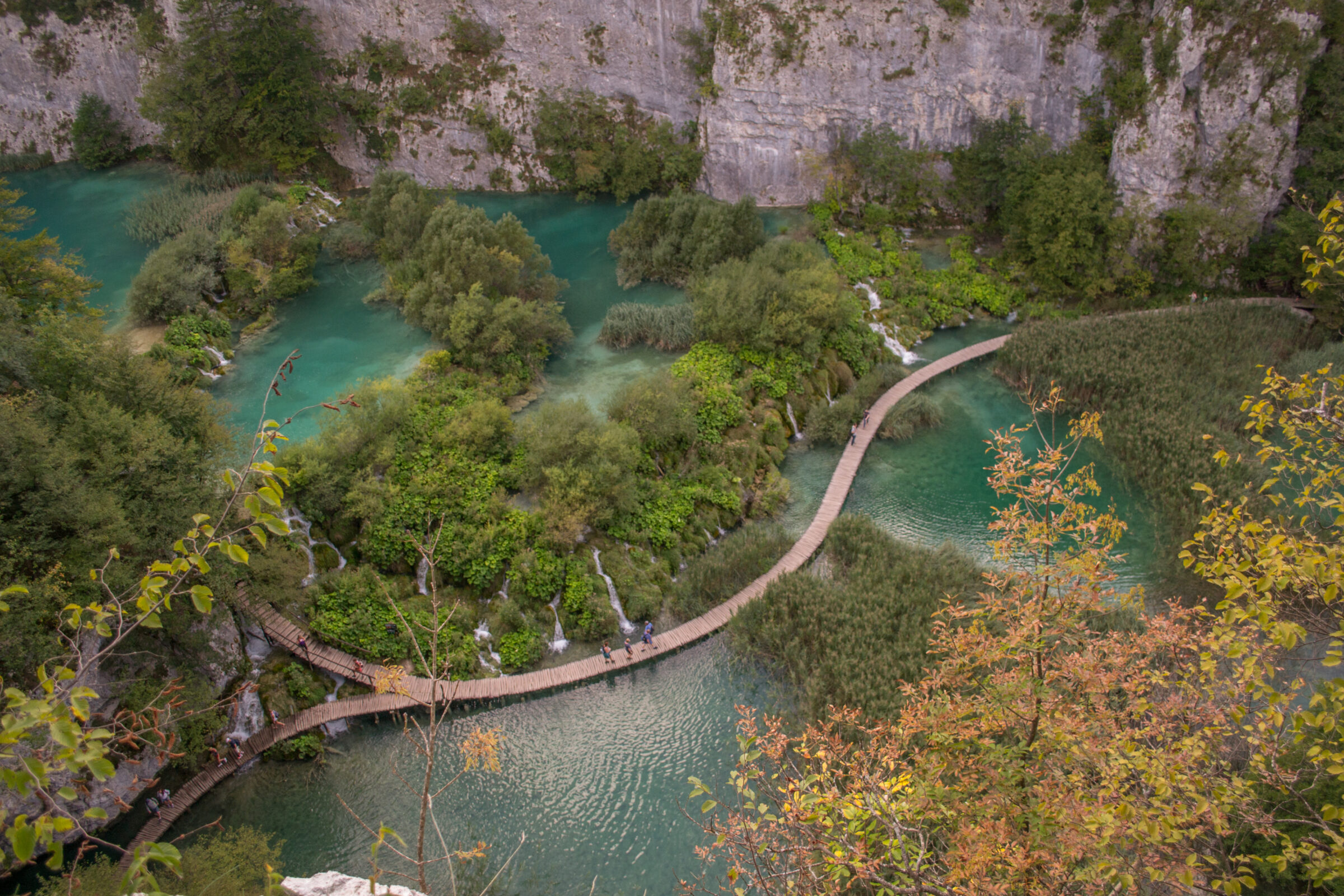 Nationaal Park Plitvicemeren in Kroatië