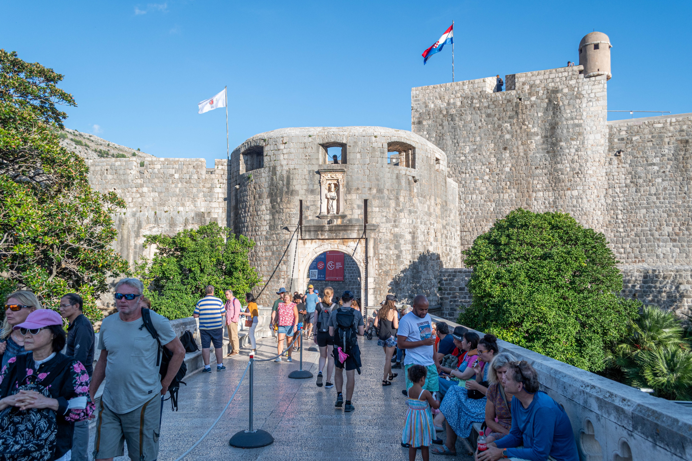 Pile Gate, Dubrovnik, Kroatië