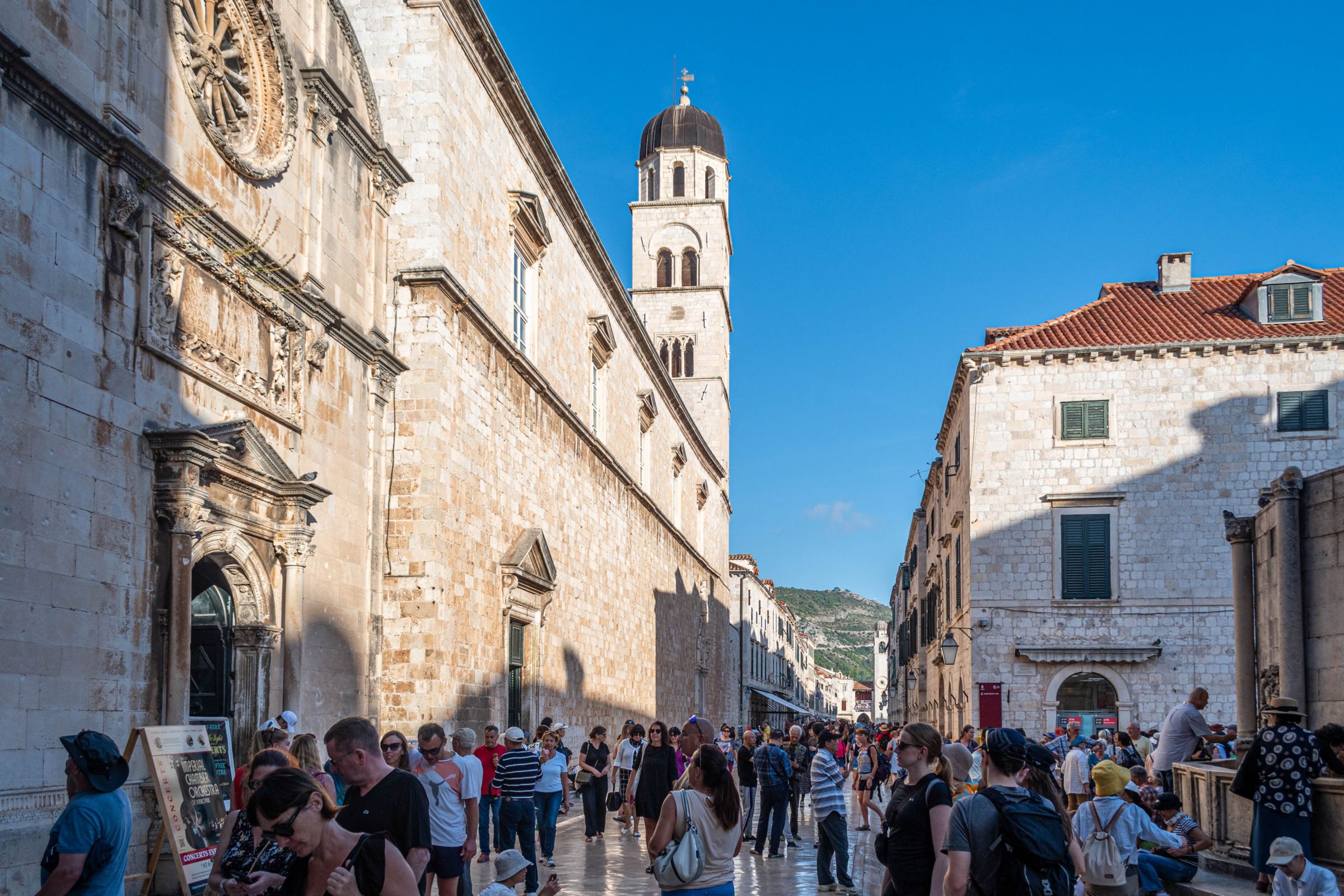 Stradun, Dubrovnik, Kroatië