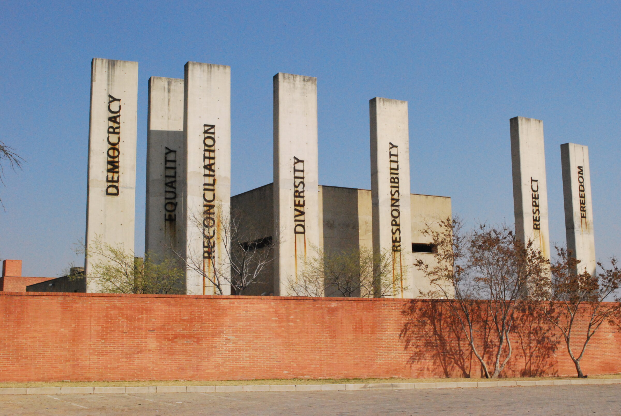 Apartheidmuseum, Johannesburg, Zuid-Afrika