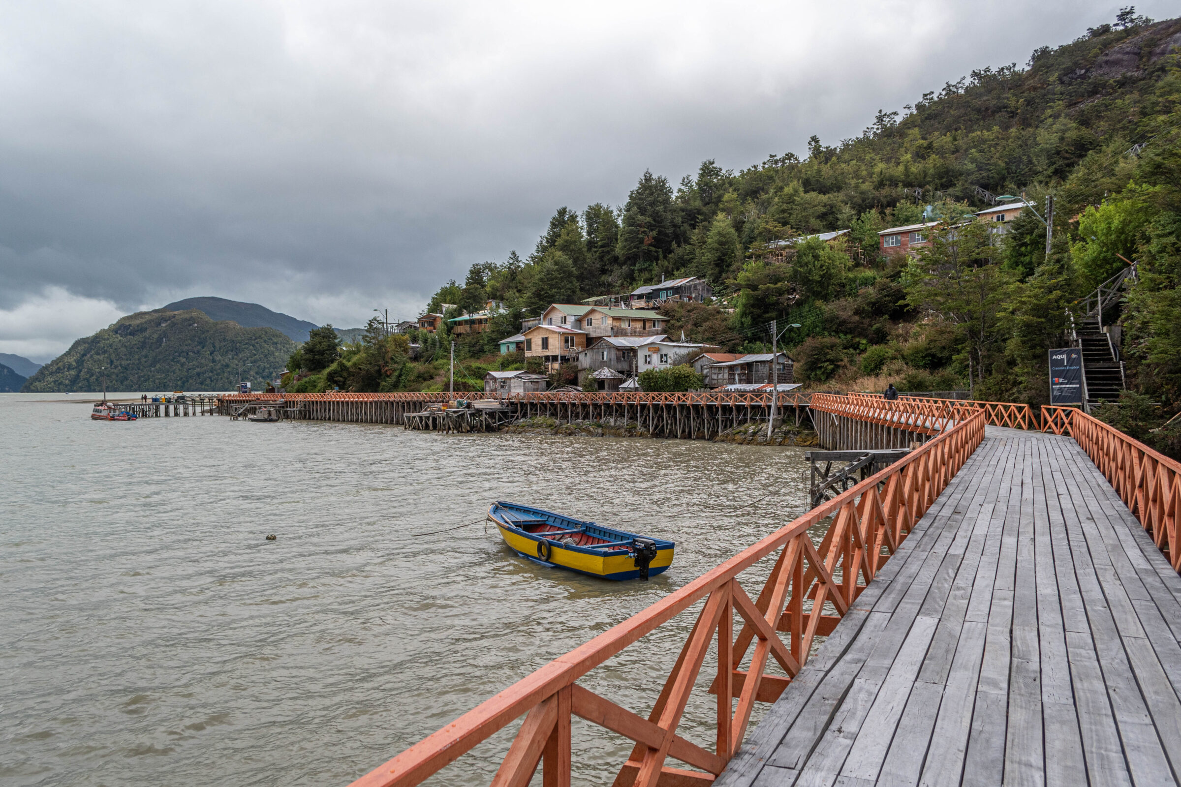 Caleta Tortel, Chili