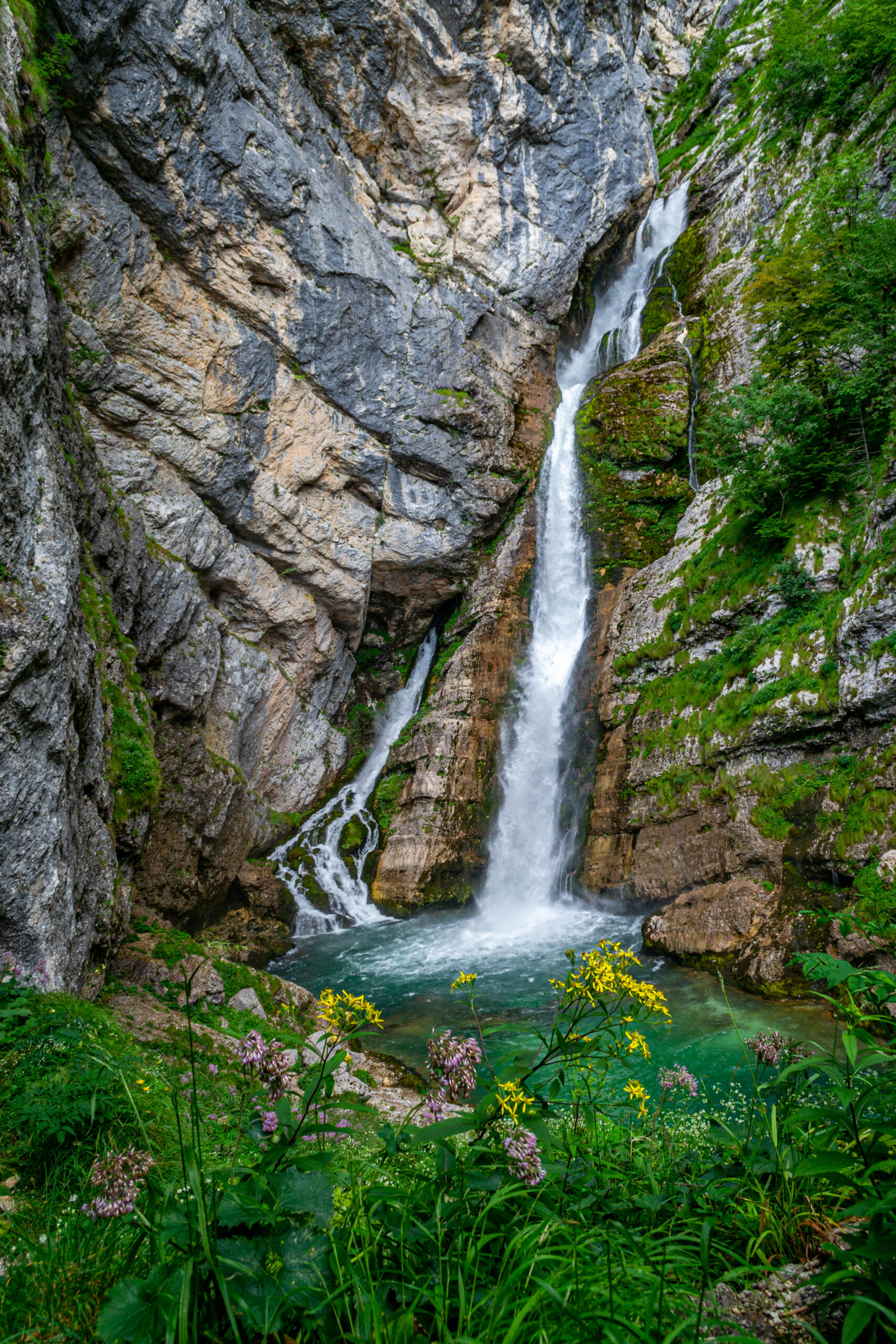 Savica waterval, Slovenië