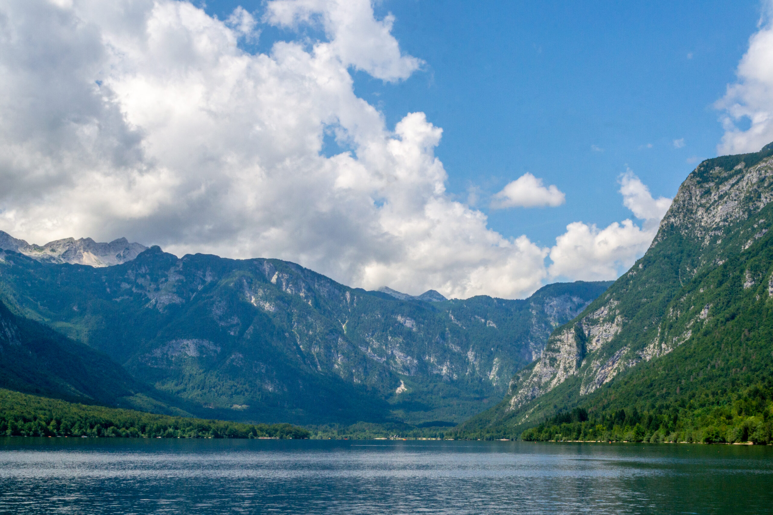 Meer van Bohinj, Slovenië