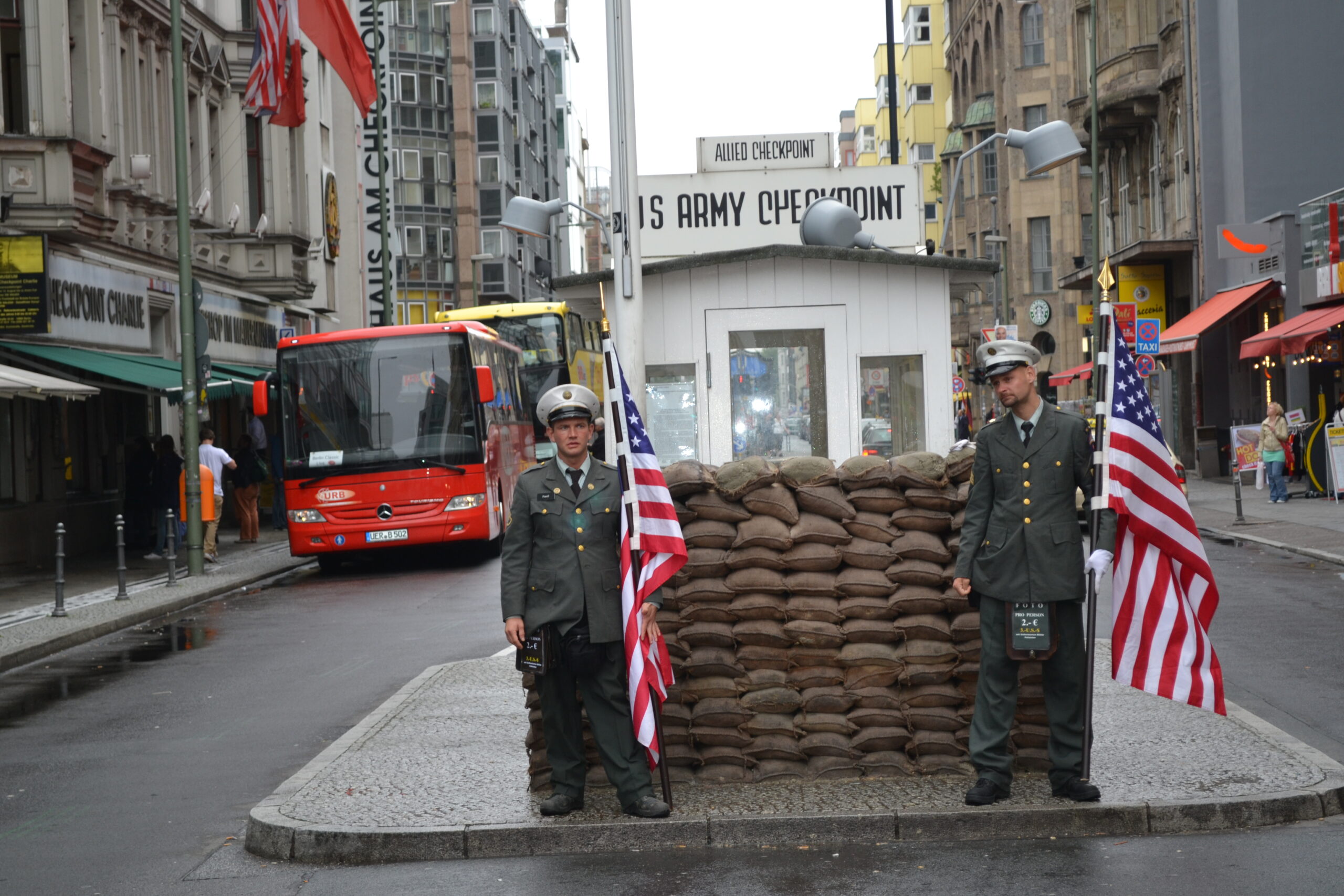 Checkpoint Charlie, Berlijn, Duitsland