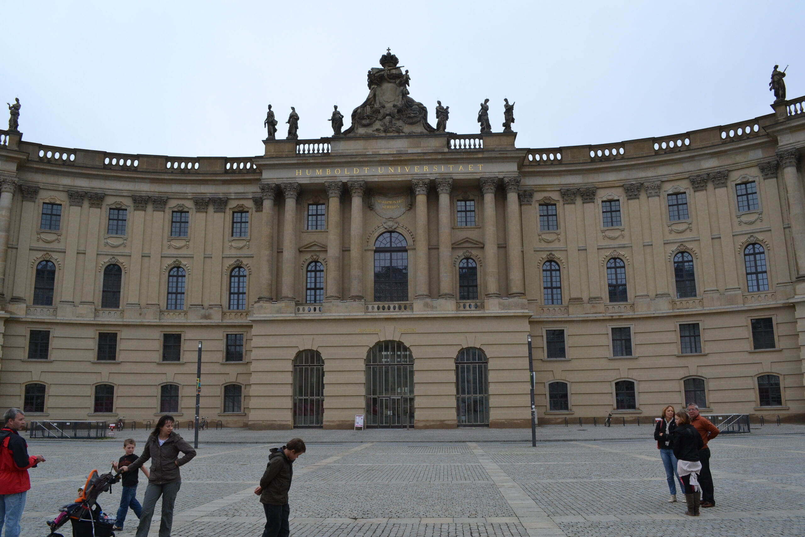 Universiteitsbibliotheek aan de Bebelplatz, Berlijn, Duitsland