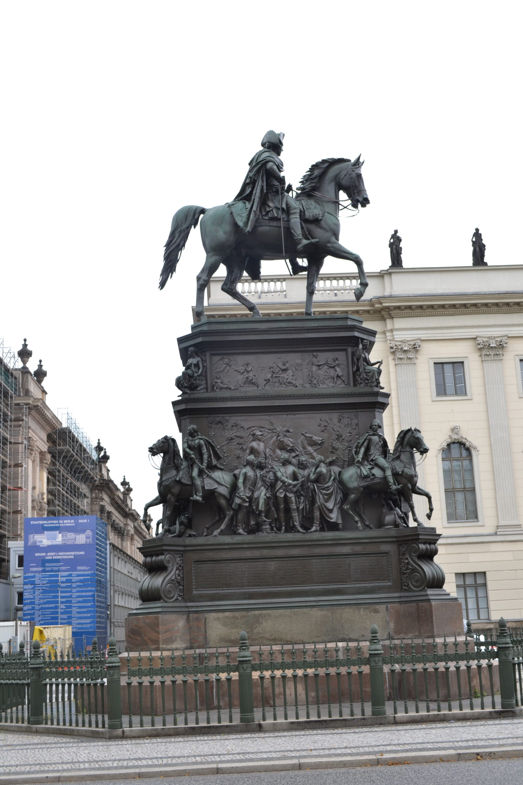 Ruiterstandbeeld van Frederik de Grote, Berlijn, Duitsland