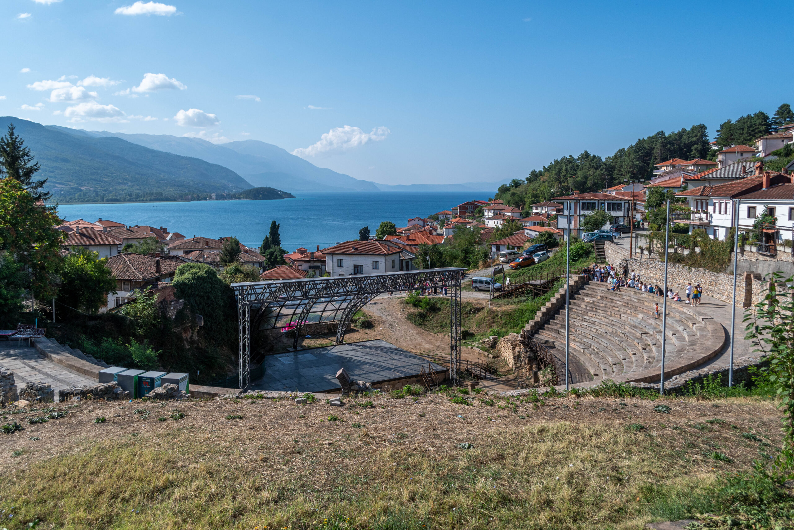Amfitheater van Ohrid, Noord-Macedonië