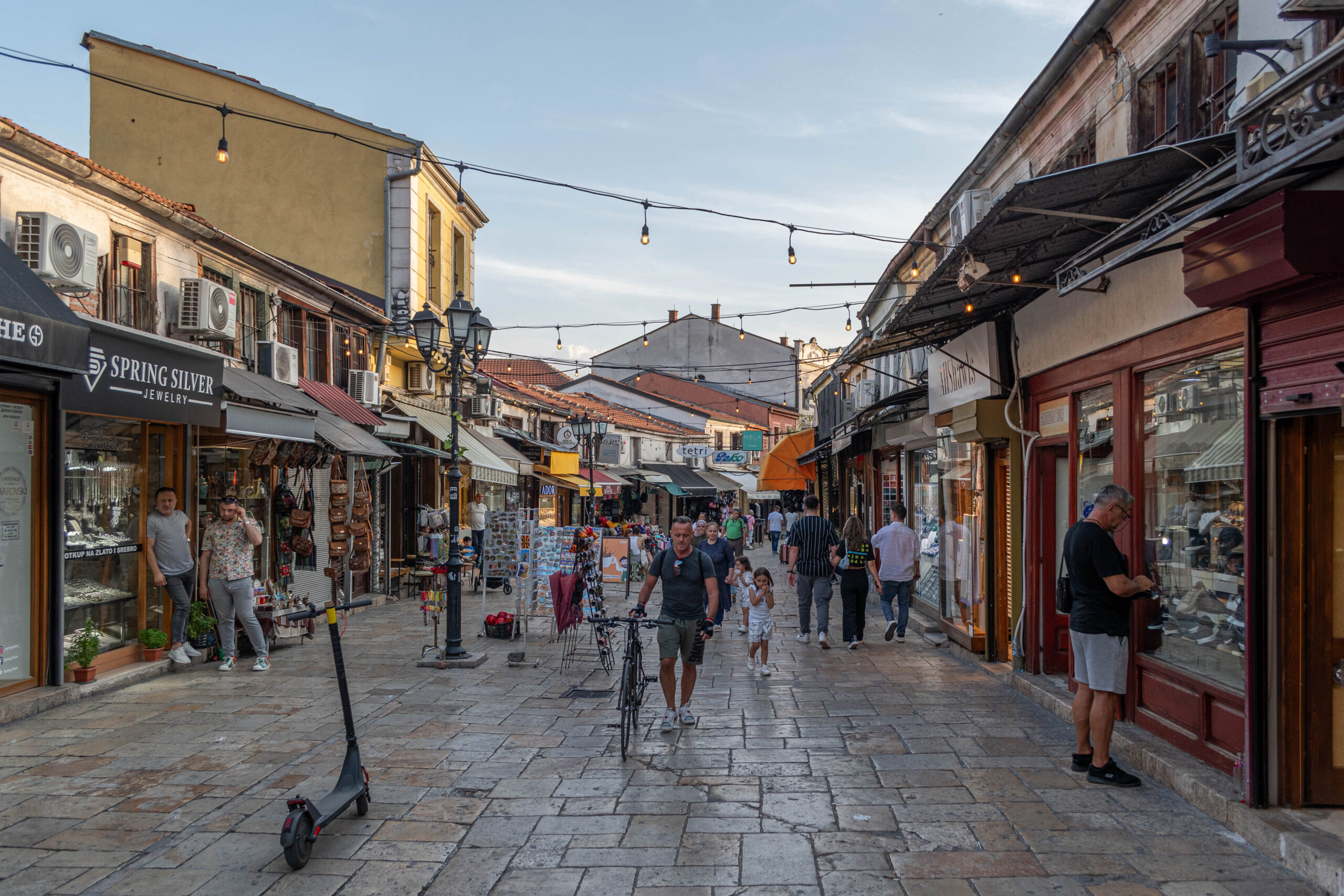 Oude Bazaar, Skopje, Noord-Macedonië