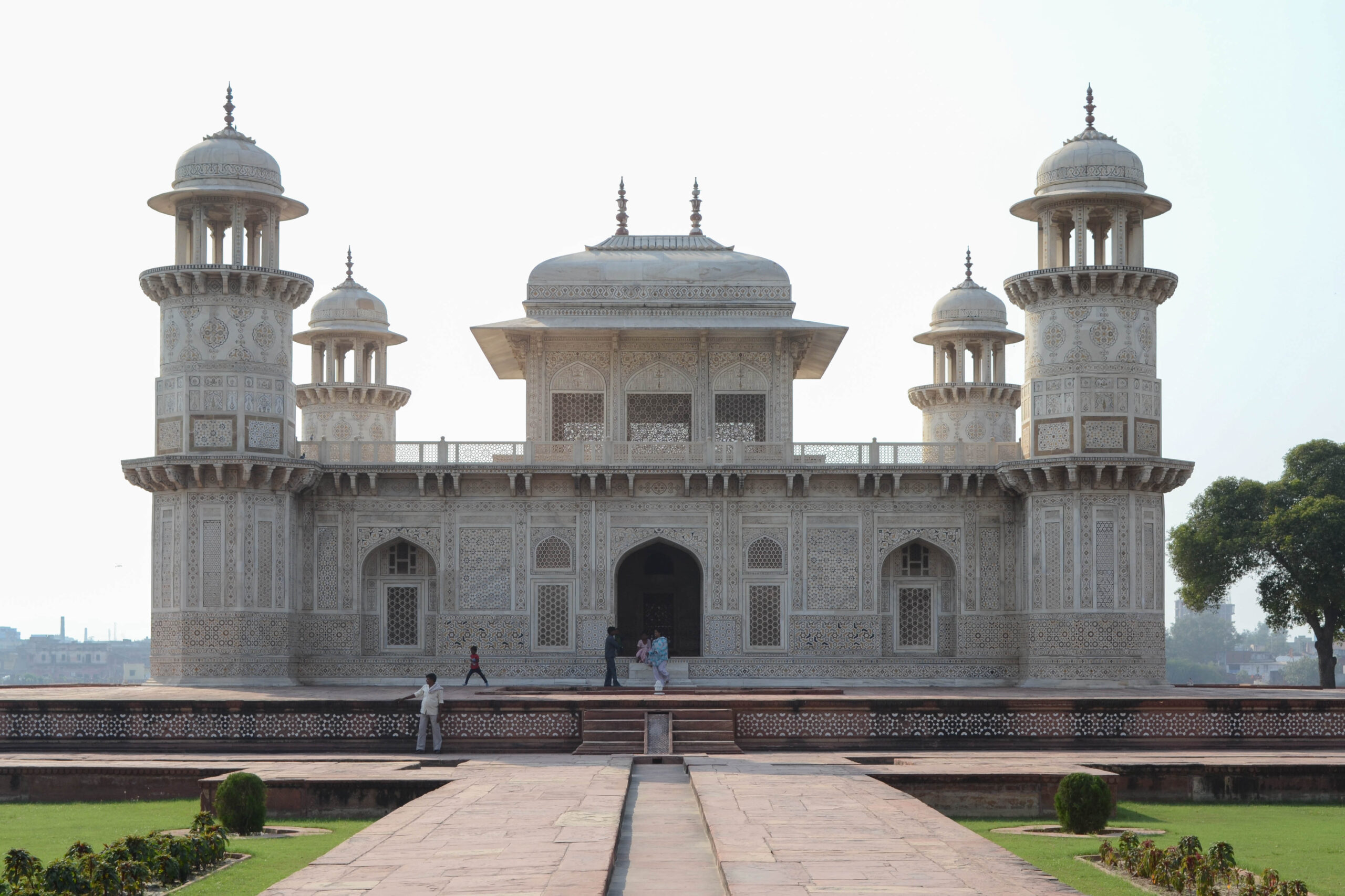 Tombe van Itimad-ud-Daulah, Agra, India