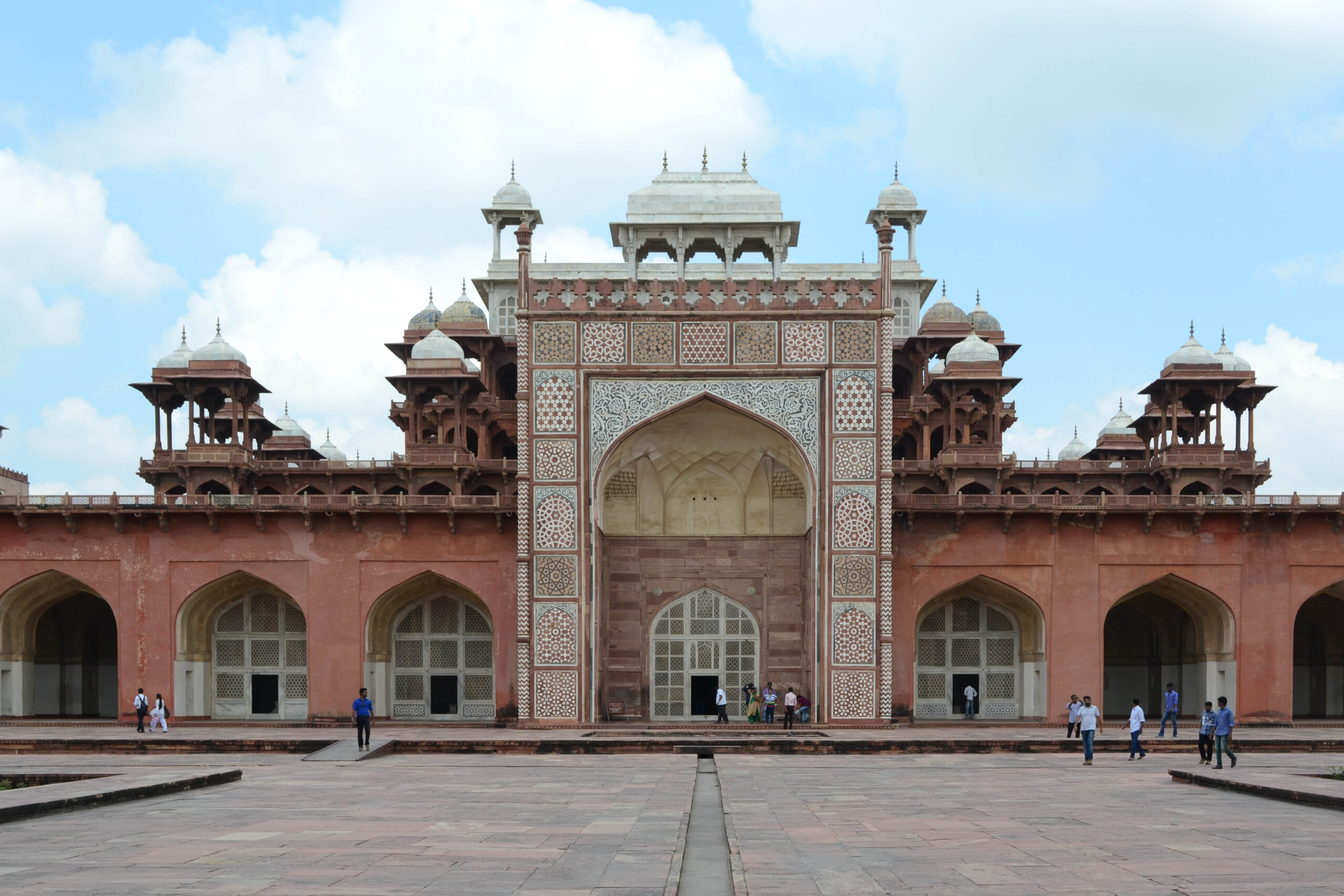 Mausoleum van Akbar, Agra, India