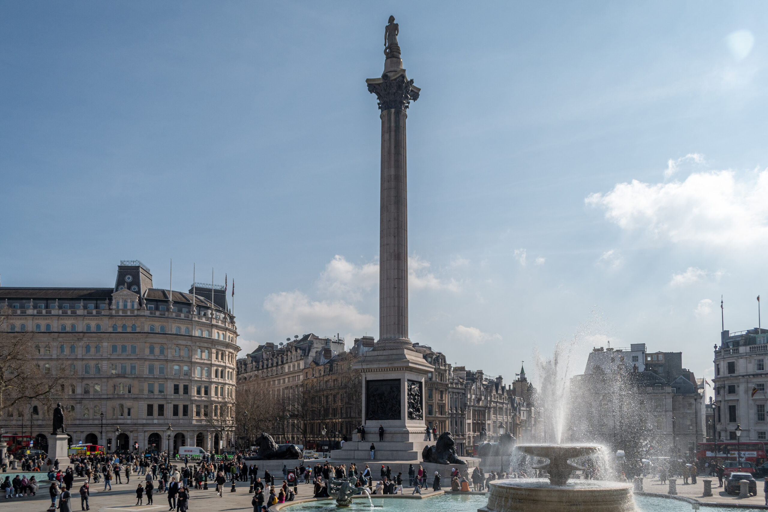 Trafalgar Square, Londen, Verenigd Koninkrijk