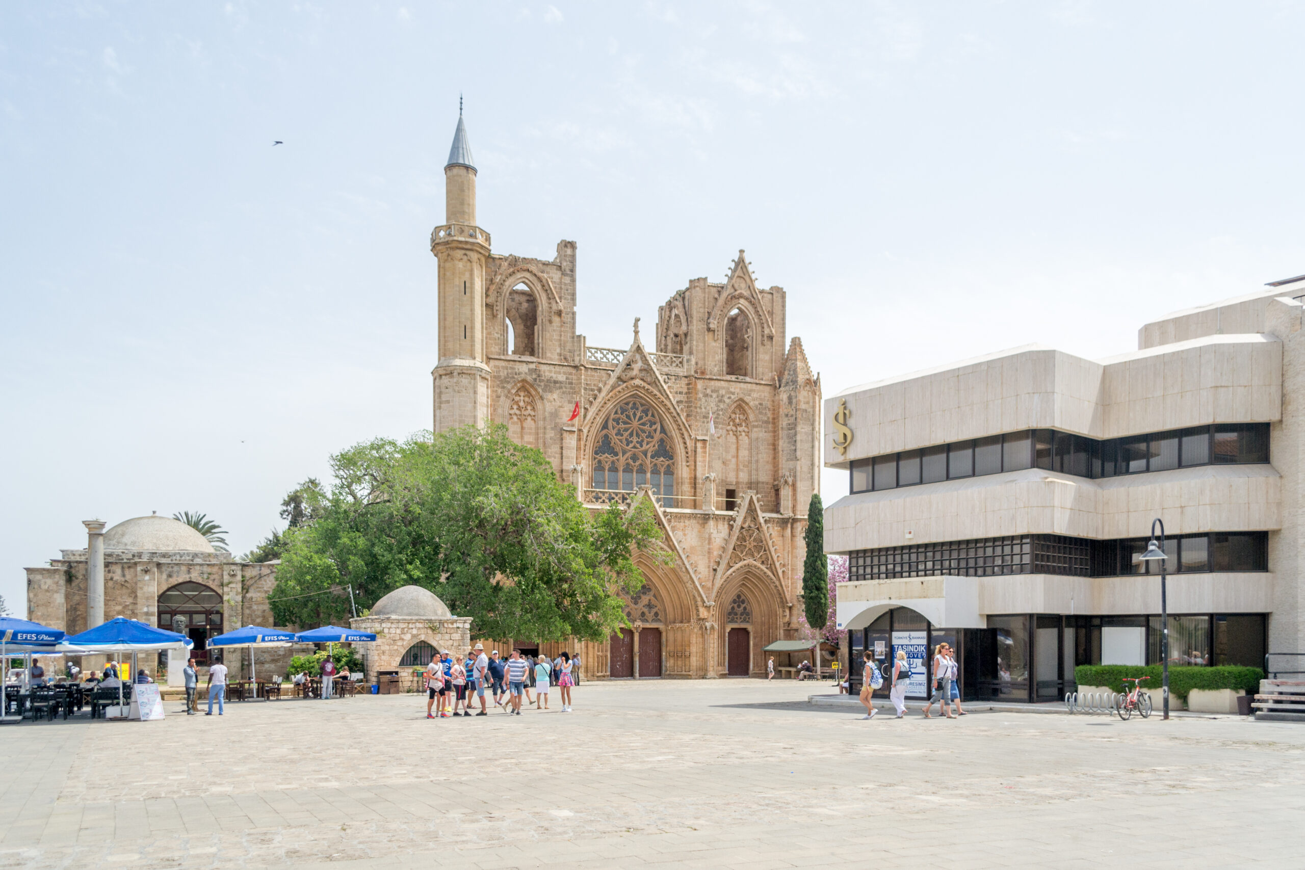 Lala Mustafa Pasha Moskee, Famagusta, Cyprus