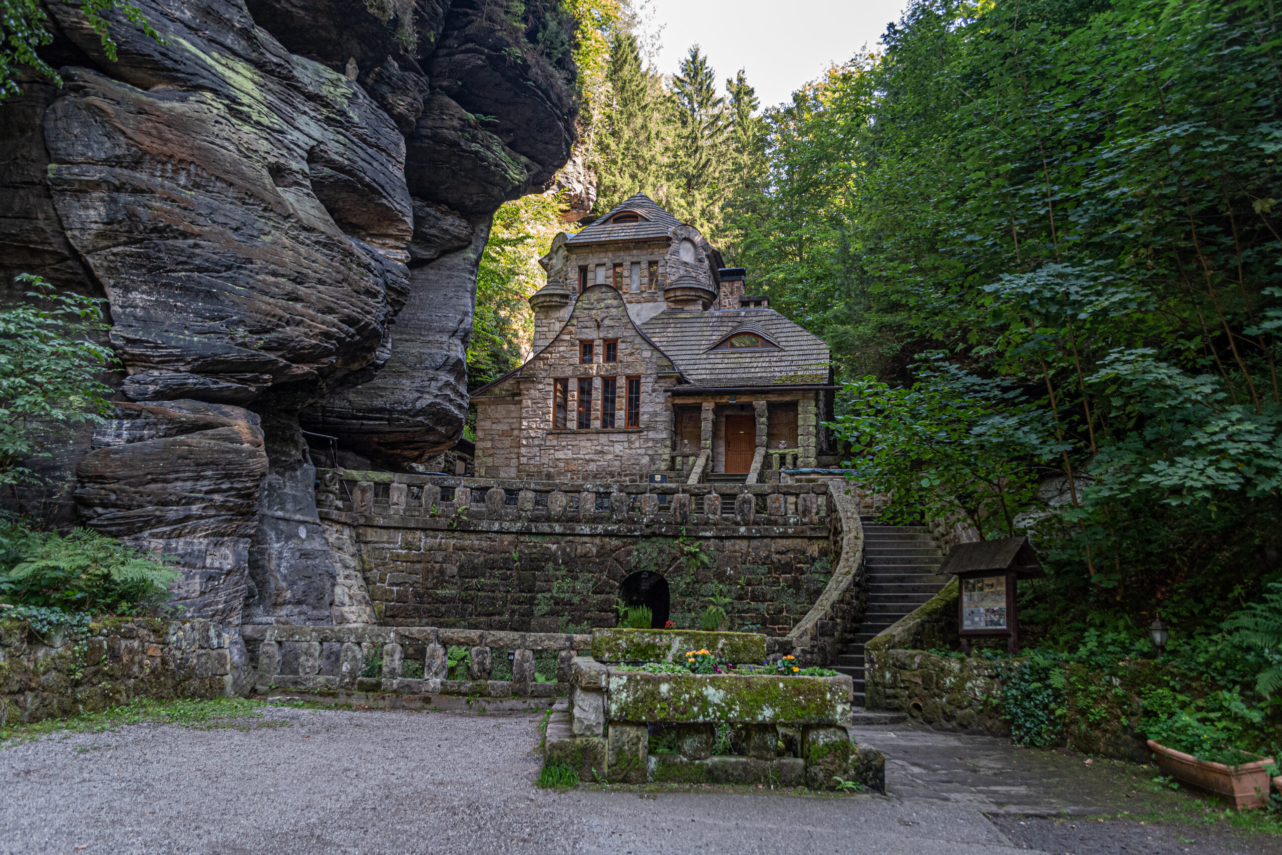 Stará Plynárna, Hřensko, Tsjechië