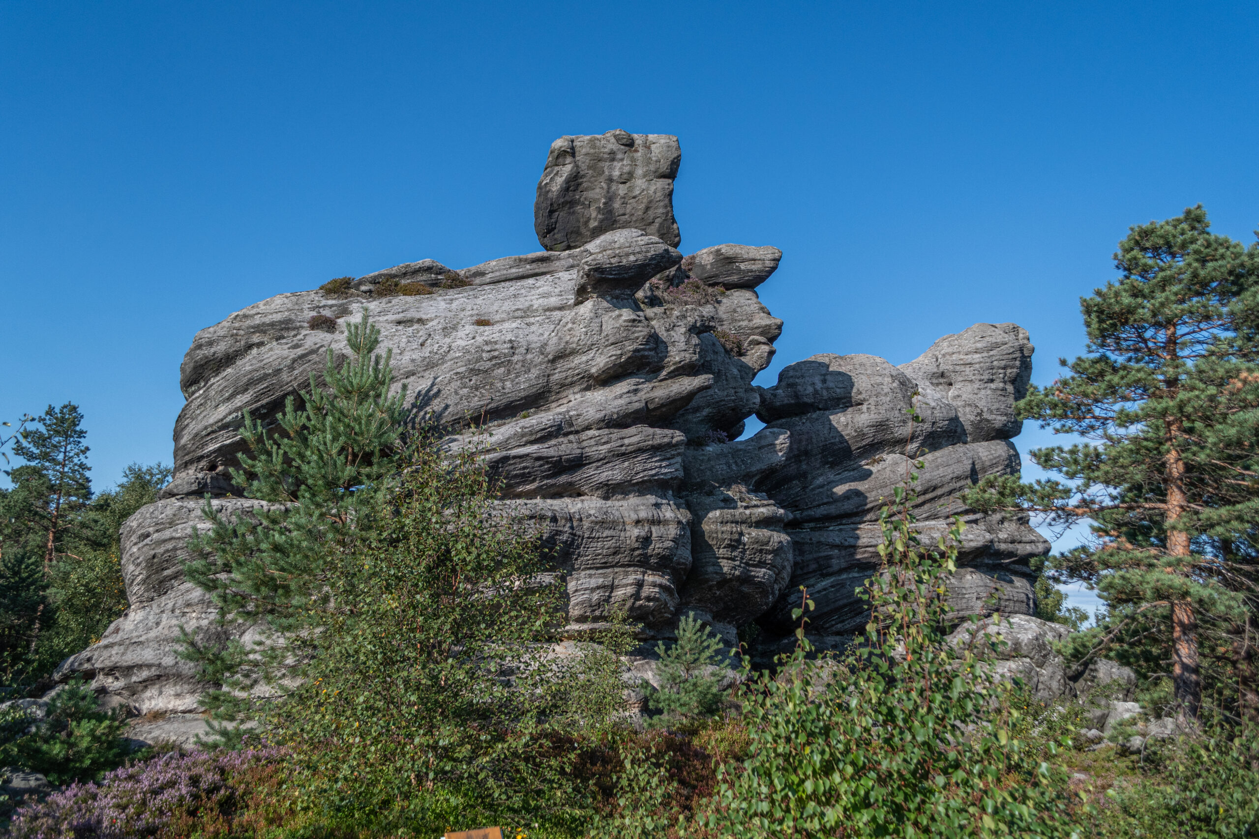 Szczeliniec Wielki, Nationaal Park Gór Stołowych, Polen