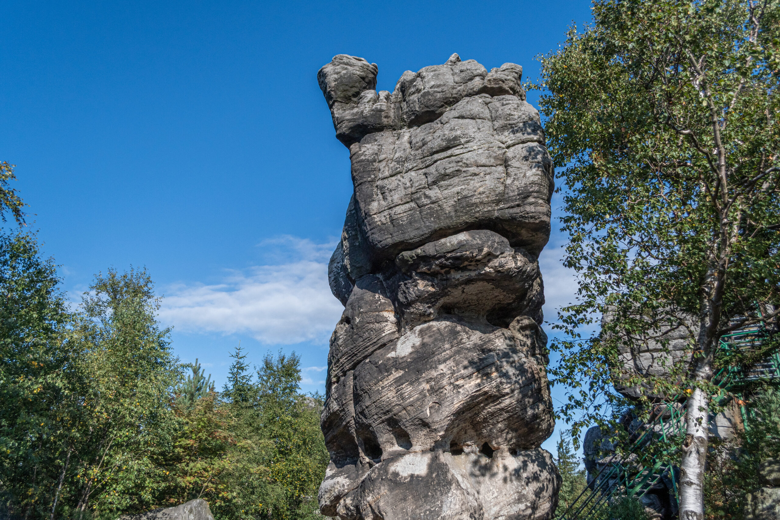 Szczeliniec Wielki, Nationaal Park Gór Stołowych, Polen